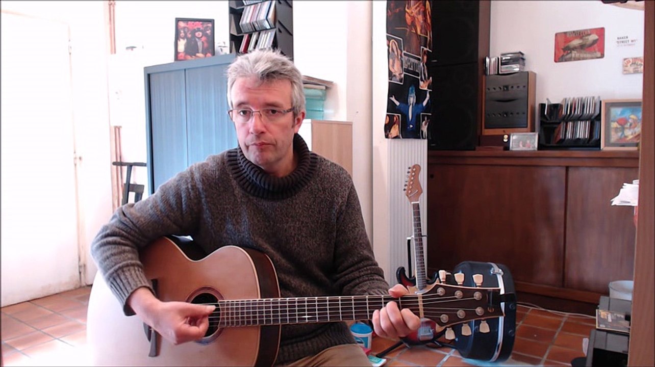 Au Clair De la Lune Guitare Chant Facile 1