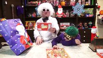 Santas Lumps Of Coal Candy (Day 21) 24 Days of Advent Calendar 2016 - VIDEO SURPRISE EGGS