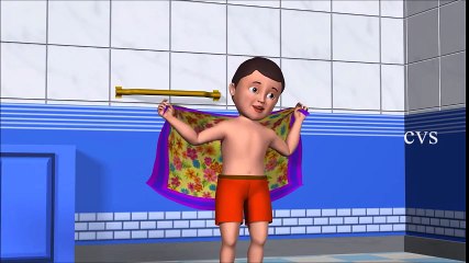 3D Animation After A Bath Nursery rhymes for childrens with lyrics