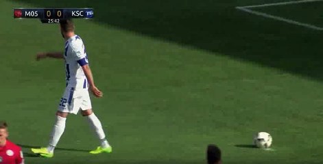Enrico Valentini Penalty Goal HD - FSV Mainz 05 0-1 Karlsruher SC 24.03.2017