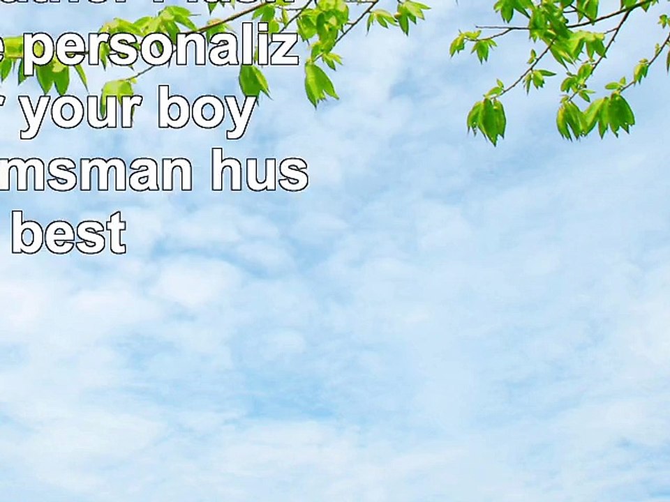 Custom Leather Flask Handmade personalized gift for your boyfriend Groomsman husband best