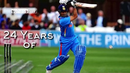 24 Years of the SACHIN COVER DRIVE - Magical stuff- 80 super coverdrives