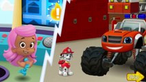 Paw Patrol, Bubble Guppies: Fire Trucks Rescue Childrens Games - Nick Jr Firefighters Gam