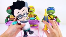 PJ Masks Romeo Plays Doctor Villain Baby Diapers, Potty, Trolls, Ninja Turtles, Paw Patrol