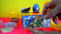 Kinder surprise Peppa pig zaini Thomas and Friends Play Doh Surprise eggs Opening Unwrappi