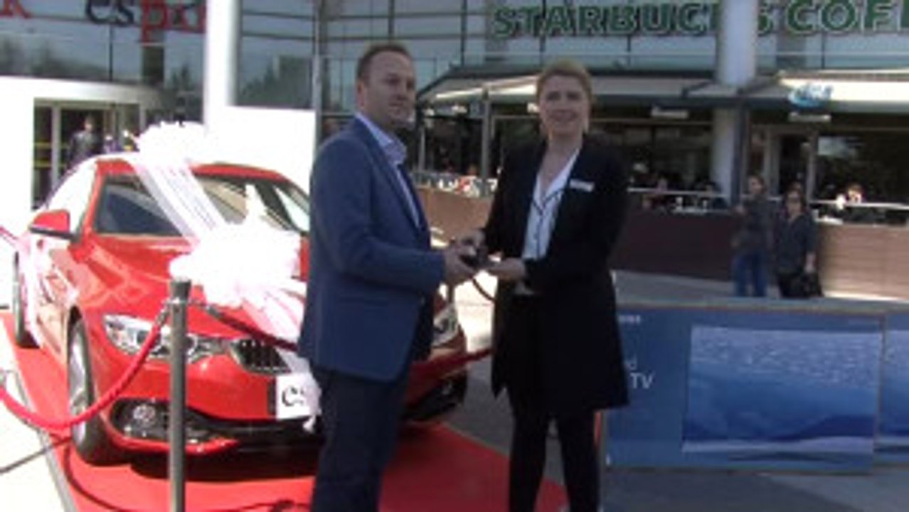 Espark Talihlisi Kazandığı Aracına Kavuştu
