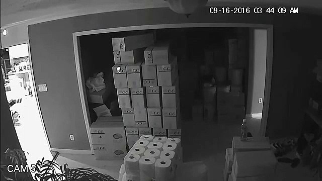 Elle prend en flag trois cambrioleurs armés et leur tire dessus