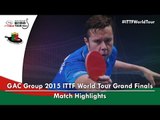 2015 World Tour Grand Finals Highlights: SAMSONOV Vladimir vs NIWA Koki (R16)