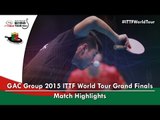 2015 World Tour Grand Finals Highlights: MA Long vs ZHANG Jike (1/2)