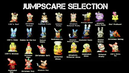 Five Nights at Freddys 1-4 Jumpscare Simulator