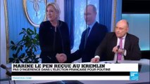 Marine Le Pen reçue par Poutine : que va faire la présidente du Front National en Russie ?