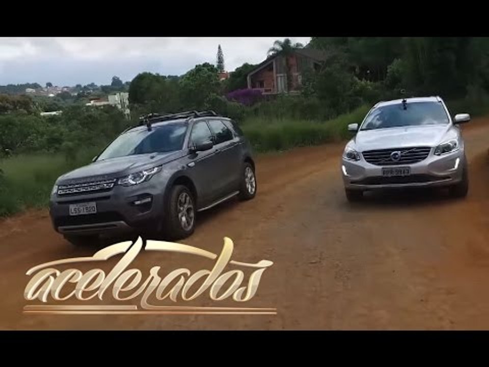 DUELO DIESEL: LAND ROVER DISCOVERY SPORT TD4 x VOLVO XC60 D5 - ESPECIAL #118 | ACELERADOS