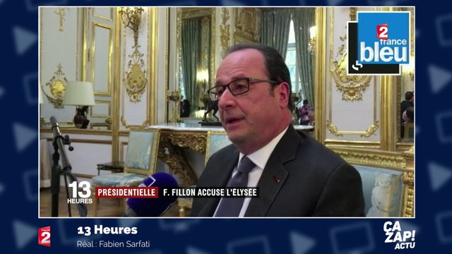 François Hollande répond aux accusations de François Fillon : Monsieur Fillon est en deçà