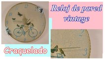 Cómo hacer un reloj de pared con cartón. Manualidades fácil ⏲