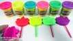 Learn Colors With Play Doh ♫ Learn Colors With Peppa Pig Mickey Mouse Molds ♡ Play Doh Dis