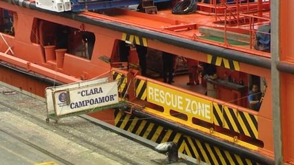 Juez acuerda prisión con fianza de 50.000 euros al capitán del mercante ruso