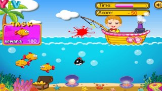 Baby Panda Games | Happy Fishing | Babybus Games For Kids