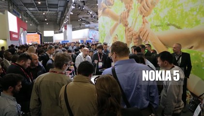 Vu au MWC 2017 - Le Nokia 5