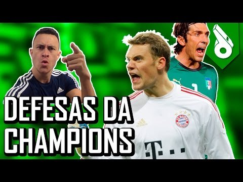 TOP10 - DEFESAS DA CHAMPIONS LEAGUE - FRED +10