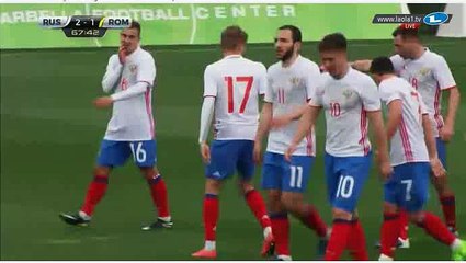Russia U-21 vs Romania U-21 5-1 All Goals & Highlights HD 24.03.2017