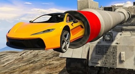 KWEBBELKOP-SHOT OUT OF A TANK! (GTA 5 Funny Moments)