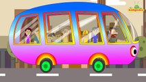 Wheels On The Bus Childrens Nursery Rhymes- Kids & Baby Songs