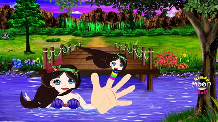 Mickey Mouse Mermaid finger family Nursery Rhymes Finger Family Song for Children and Kids