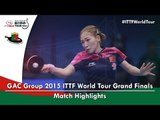2015 World Tour Grand Finals Highlights: LIU Shiwen vs SEO Hyowon (R16)