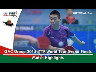 2015 World Tour Grand Finals Highlights: ZHAI Yujia vs YOSHIDA Masaki (U21-Group)