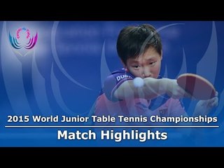 WJTTC 2015 Highlights: WANG Manyu vs CHEN Ke (1/2)