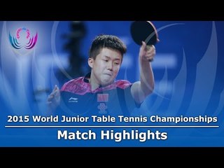 WJTTC 2015 Highlights: WANG Chuqin vs LEE Yat Hin (R32)