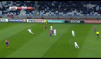 Nika Katcharava Goal HD - Georgia 1-0 Serbia - 24-03-2017