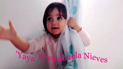 Gabriela se esconde tras la cortina | Gabriela hides behind the curtain | Diario de Gabri y Eli