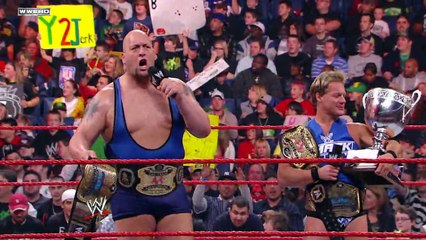 Unified Tag Team Champions Chris Jericho and Big Show