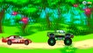 Coches Para Niños - Carros de Carreras, Coche de Policía y Camión de Bomberos - Dibujos animados