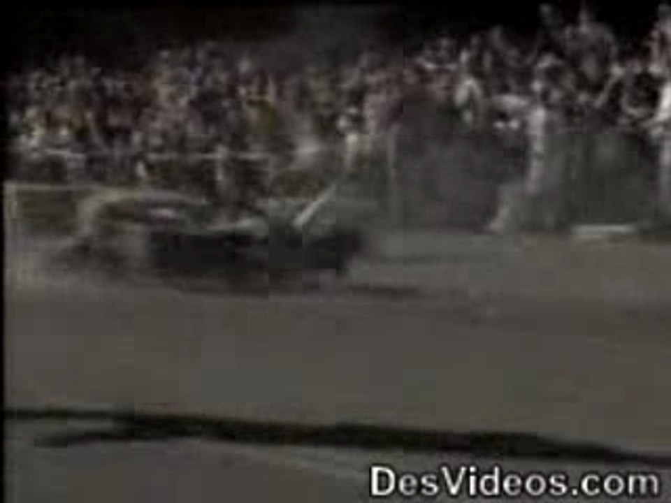 Chute de cascadeur moto