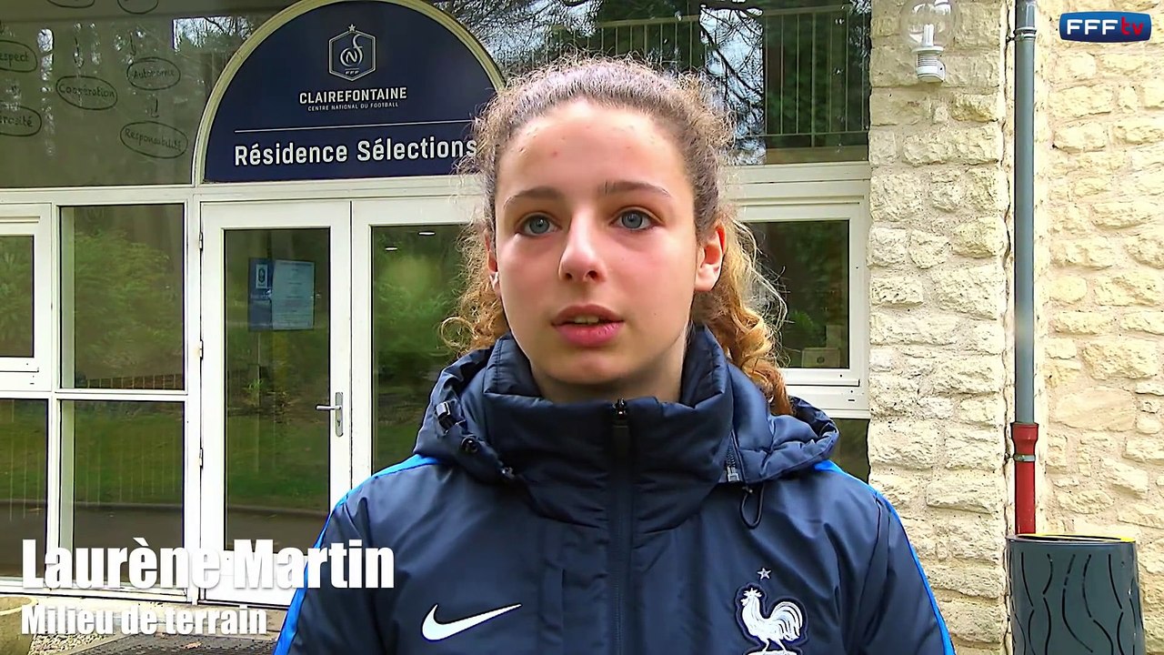 Une journée avec la sélection nationale U17 féminine de Sandrine Soubeyrand lors du match amical France-Allemagne (2-3) organisé à Clairefontaine, le mercredi 22 février.