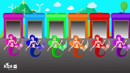 Learn Colors with Little Mermaid Lipstick | Colours to Kids | Children Toddlers Baby Play