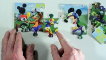 MICKEY MOUSE Disney Puzzle Games CLUBHOUSE Kids Toys Play Learn Rompecabezas De Puzzel Yap