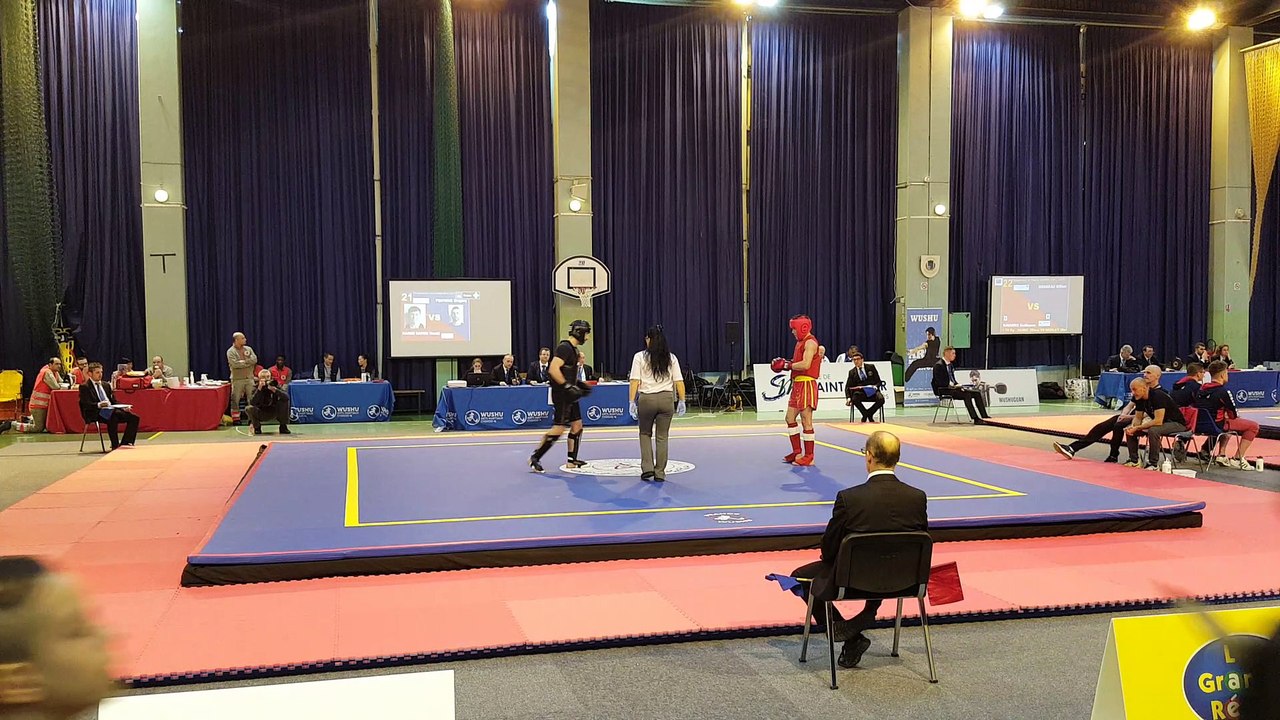 Hamid Karimi Championnat De France Sanda Finale Round 2