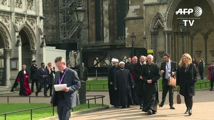 Londres: rassemblement interreligieux devant Westminster