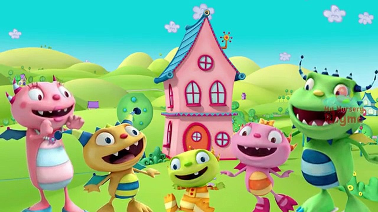 Henry HuggleMonster Finger Family Cartoon Animation Nursery Rhyme for children
