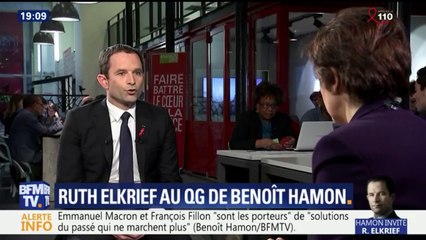 Benoît Hamon: "Marine Le Pen est soumise au Kremlin"