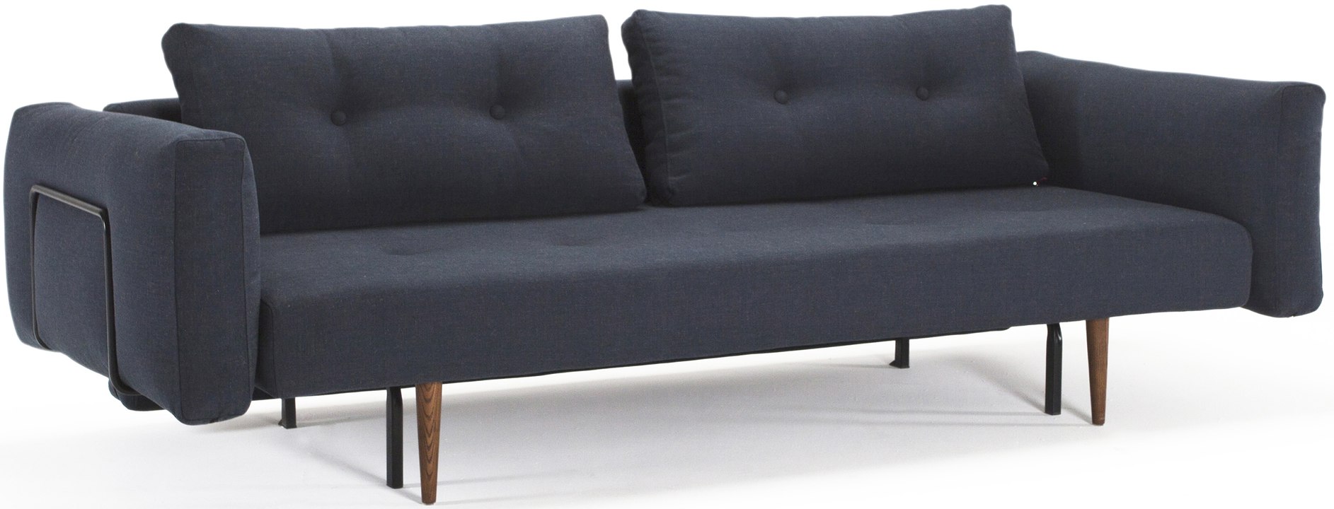 Recast Plust Sofa Bed With Cushion Arms