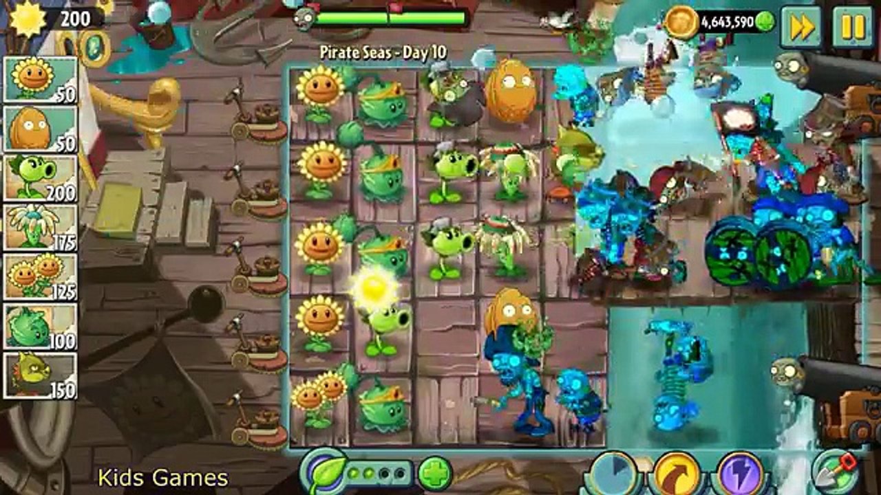 Plants vs. Zombies 2: Its About Time Part 5 Pirates Seas Zombies