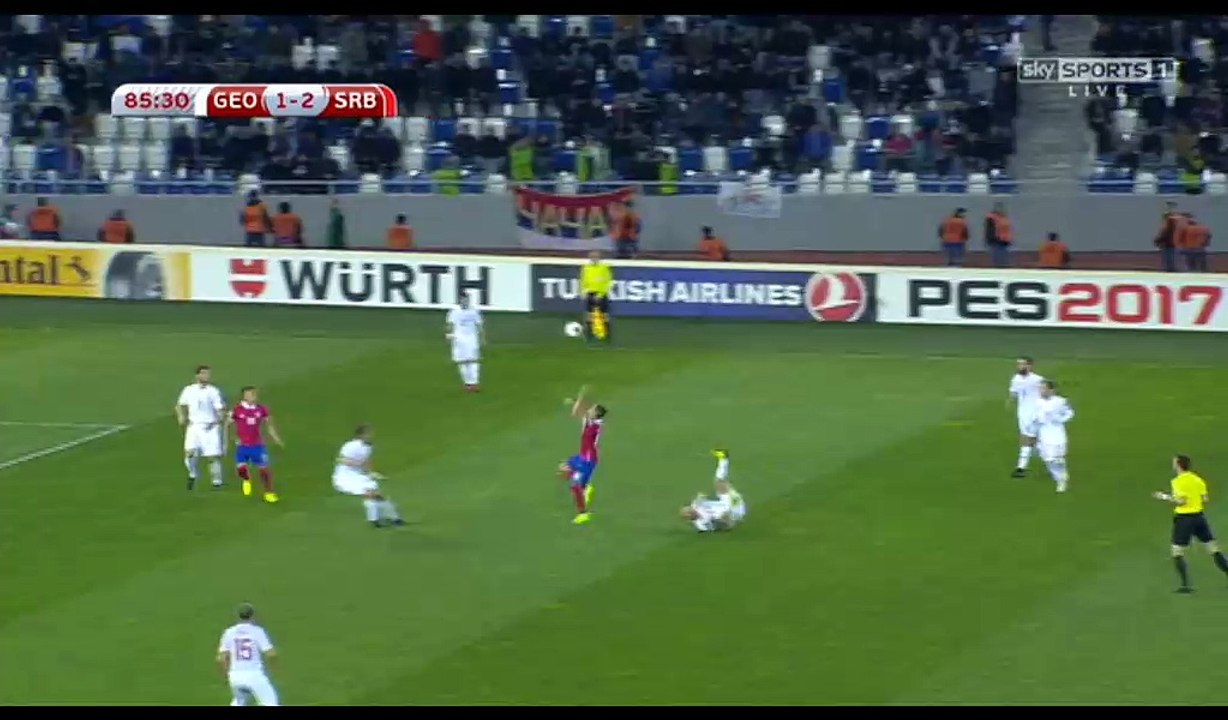 Mijat Gacinovic Goal HD - Georgia 1-3 Serbia - 24-03-2017