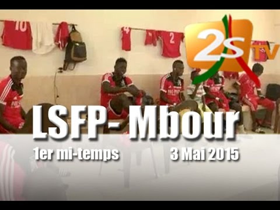 1er mitemps match Mbour du 3 Mai 2015