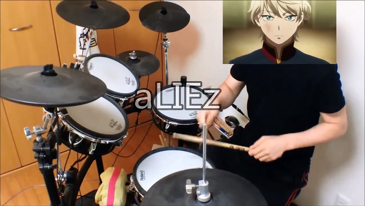 【Aldnoah.zero】【ED】-aLIEz-【drum cover】【叩いてみた】
