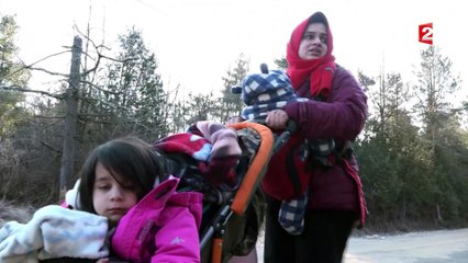 Sur la route des réfugiés à la frontière canadienne