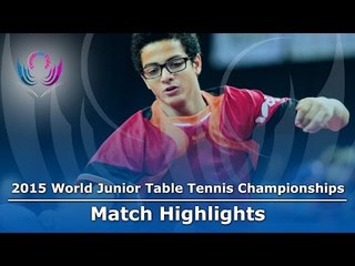WJTTC 2015 Highlights: SEMENOV Andrey vs ELHAKEM Karim (Group)